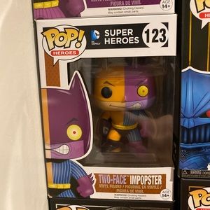 Funko pop two face the imposter